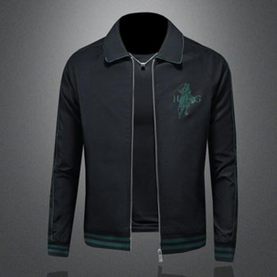 Men's Autumn Trend Print Baseball Jacket - Korean Style Casual Outerwear