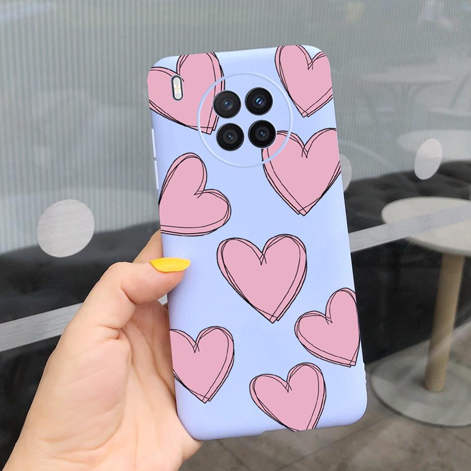Stylish Silicone Case For Honor 50 Lite Case Soft Slim Phone Back Cover For Huawei Honor50 Lite Cases Honor 50Lite Coques Fundas