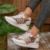 Women's Plus Size Thick Platform Sneakers Versatile Casual Euro-American Fashion New Autumn Winter Wholesale