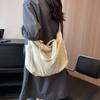 Japanese Style Canvas Shoulder Bag for Women and Men Vintage Crossbody Bags Satchel