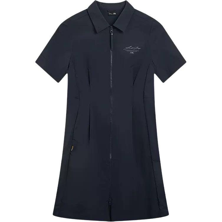 Li Ning Soft Fashionable Versatile Breathable Short Sleeve Dress Women dresses ASKV272