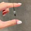 Einfache Trendige Temperament Kreuz Armbänder Für Frauen Mädchen Vielseitiges Dünnes Verstellbares Armband Schmuck Zubehör Geschenke