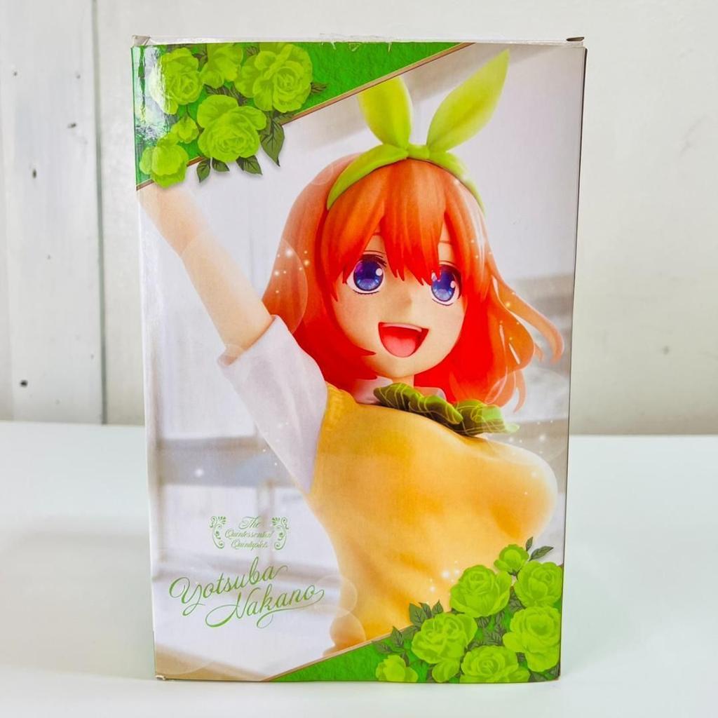 [USED] The Quintessential Quintuplets Nakano Yotsuba Figure Kotobukiya Kotobukiya Shop Exclusive Bonus: Comes with Full-Force Cheering Face Part