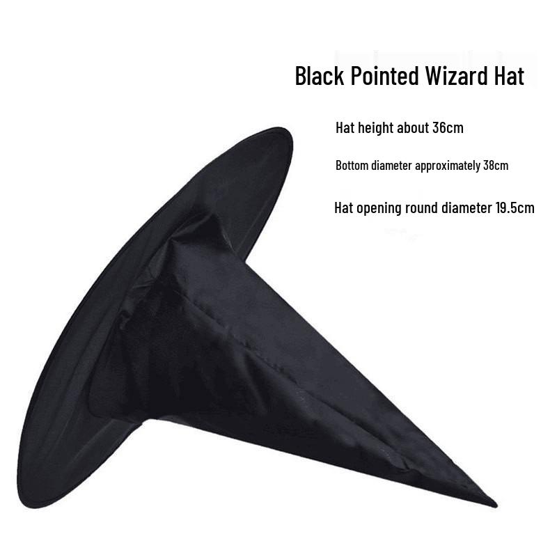 Kids & Adults Halloween Wizard Witch Costume Hat Party Supplies