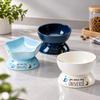 3 Pieces Pedestal Pet Feeding Bowl Elevated for Cats, Small to Medium Dogs