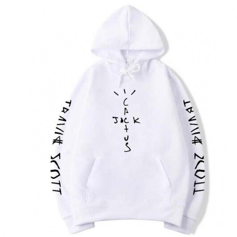 

Мода Осень 2023 Хип-Хоп Трэвис Толстовка M белый