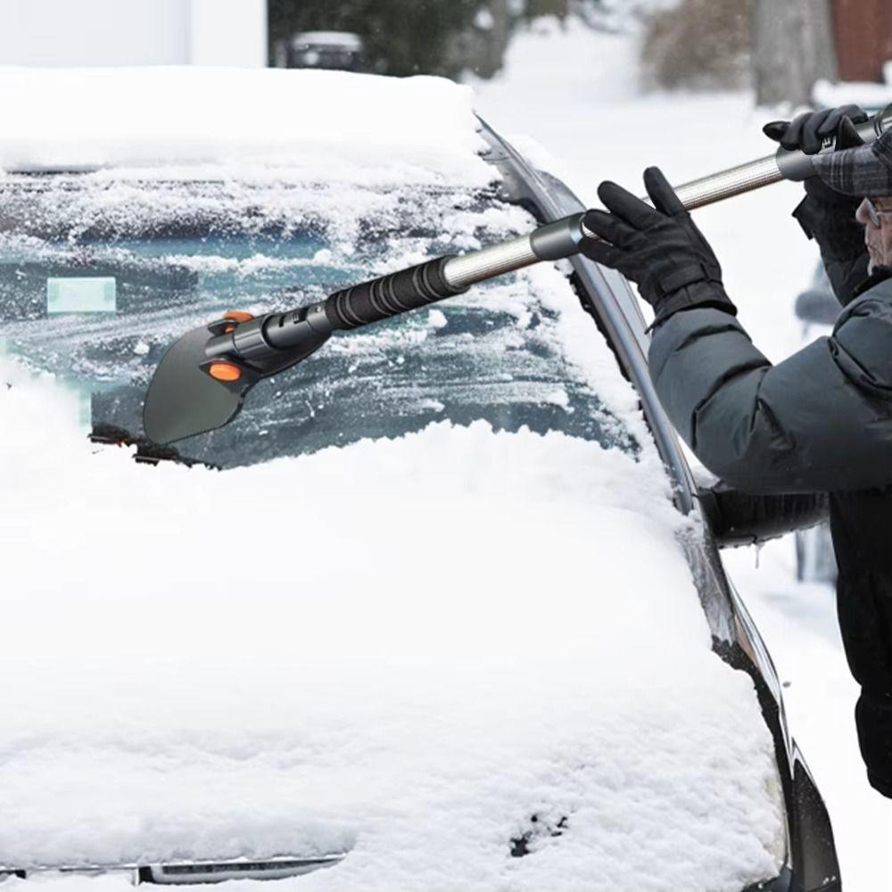 Retractable Car Scraper Extendable Ice Scraper Detachable Snow Brush  Winter Season
