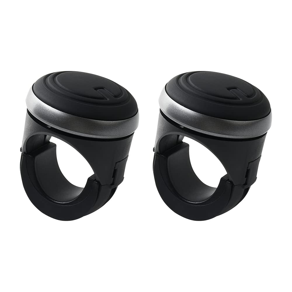 

MAZERO Руль автомобиля Черный Руль с усилителем Спиннер руля Руль Автомобиль Легкий набор Спиннер, Ручка, Ручка, Черный, Аксессуары, Встроенный подшипник, чёрный