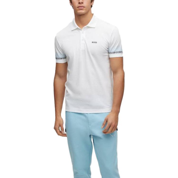 HUGO BOSS Polo Shirts Men's White 50488293-100