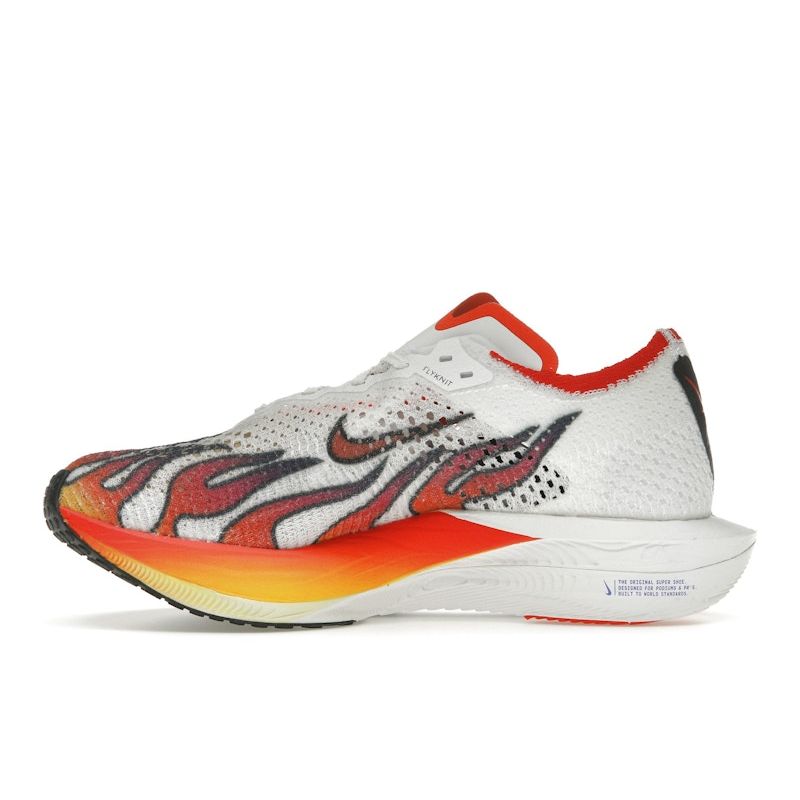 Nike ZoomX VaporFly Next% 3 Ekiden Pack Unisex Sneakers White Habanero-Red Black HQ3504-100
