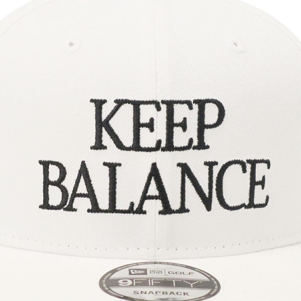 [New Era] Golf Cap Keep Balance White FREE GF 950 KEEP BALANCE WHI