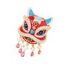 Guochao Lion Dance Brooch High-end Women's Niche Design Sense Creative Pin Light Luxury Temperament Corsage Coat Suit Accessories