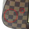 LOUIS VUITTON Damier Rivera MM Handbag Damier canvas Brown Women N41434 Used