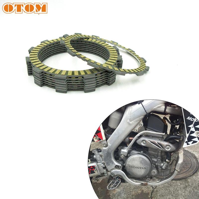 OTOM Motorrad Kupplungsreibscheiben (101mm+108mm) Kupplungsscheibensatz 22202-KSC-670 Für HONDA CRF250R 08-20 CRF250X 04-19 CRF250R