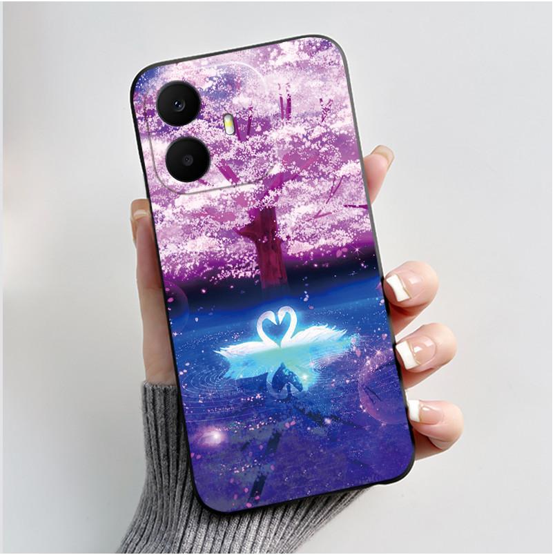 Cute Case For TCL K70 4G / TCL K70 Power 4G Fundas Capa Printing Shell Protective Cover Soft Silicone Cartoon Phone Casing Coque