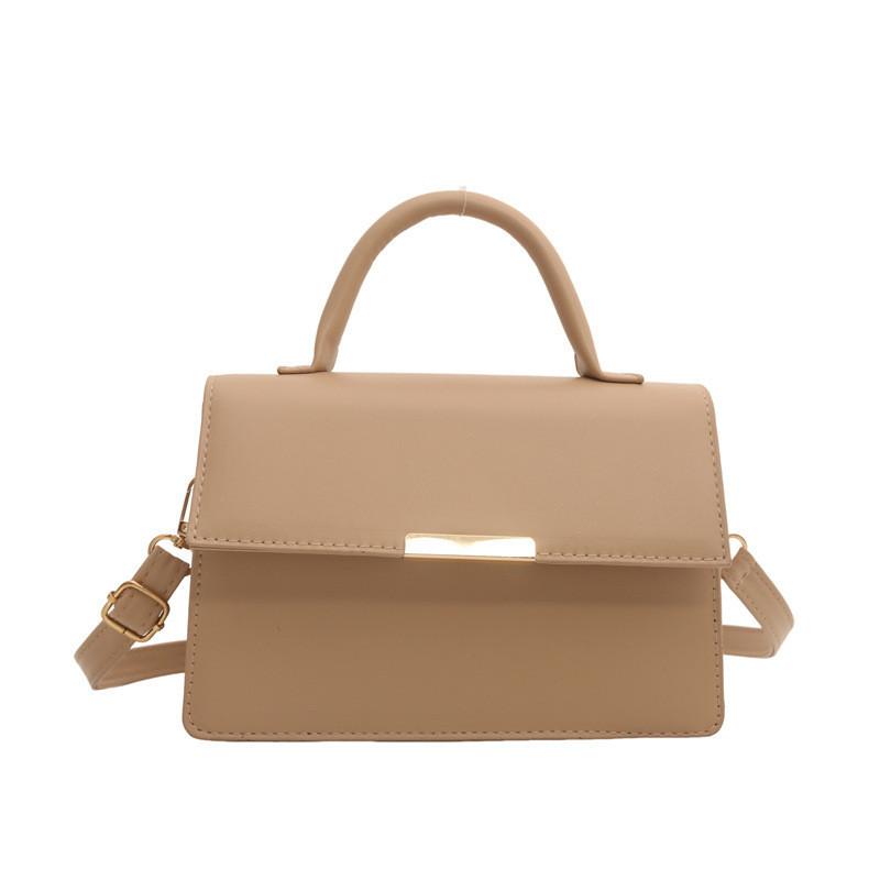 Chic Urban Style Pu Leather Handbag For Women 2024 Trendy Summer Shoulder Bag