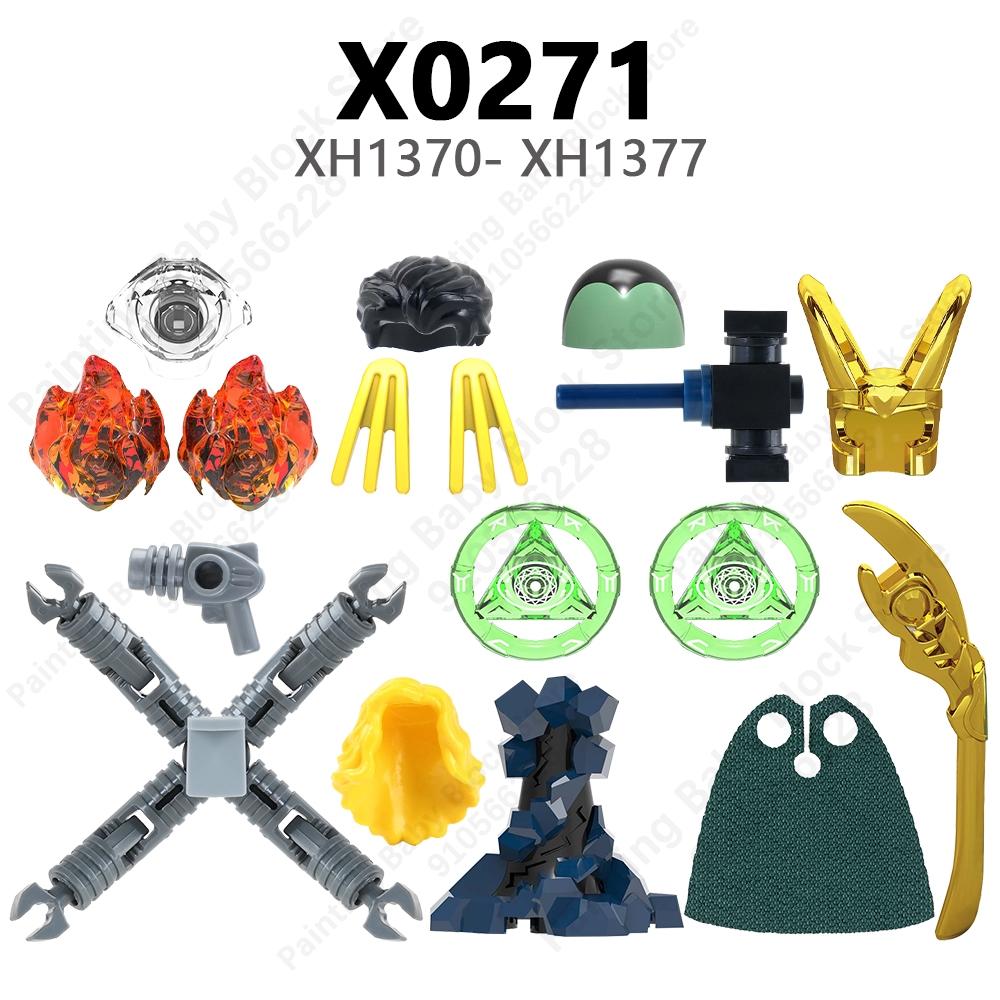 X0271 XH1370 XH1371 XH1372 XH1373 XH1374 XH1375 XH1376 XH1377 Compatible with Action Figures Parts XINH Blocks Toys For Children