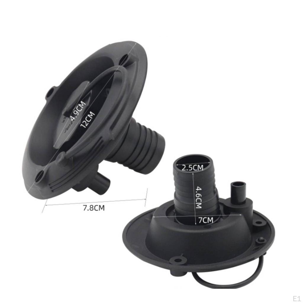 Water Tank Fill Inlet with Cap Flush Mount for Motorhomes, RV Builders
