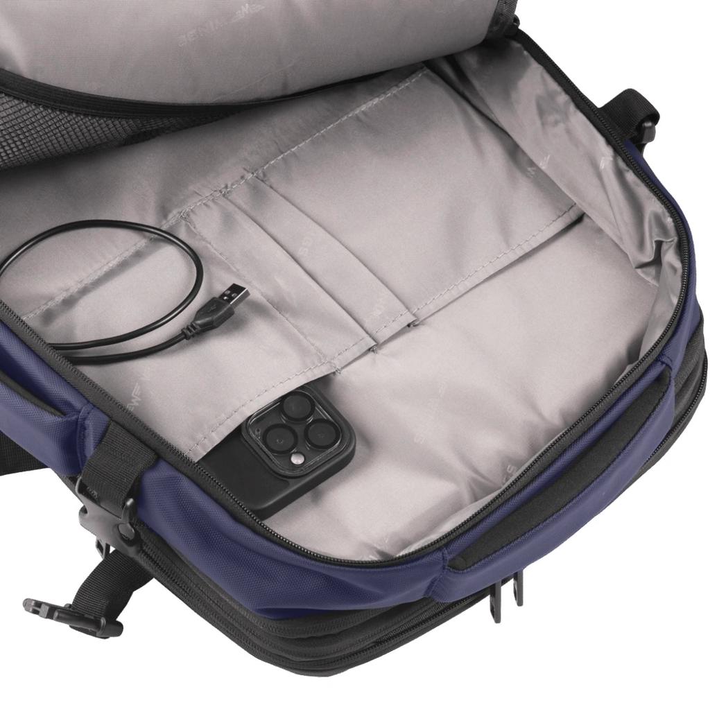 Vireo 002 Multifunctional Backpack with Expansion - Blue