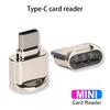 Type-C TF Mobile Card Reader Zinc Alloy USB 3.1 Type-C Xiaomi Huawei Samsung Laptop Multi Functional OTG Card Reader