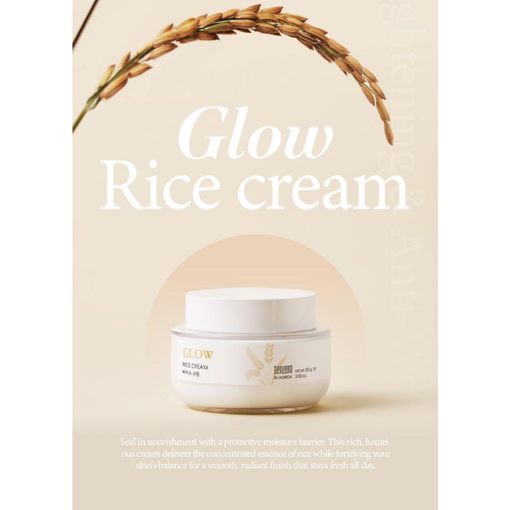 TENZERO Glow Rice Cream 100g