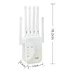 Dualband 1200M Drahtloser WiFi-Signalverstärker & Hochleistungs-Router (2,4 & 5,8G)