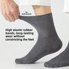 Silk Stockings for Men, Mid-calf Length, Sport Style, Odor-resistant and Sweat-absorbent Long Stockings, Suitable for Spring and Summer Seasons.
