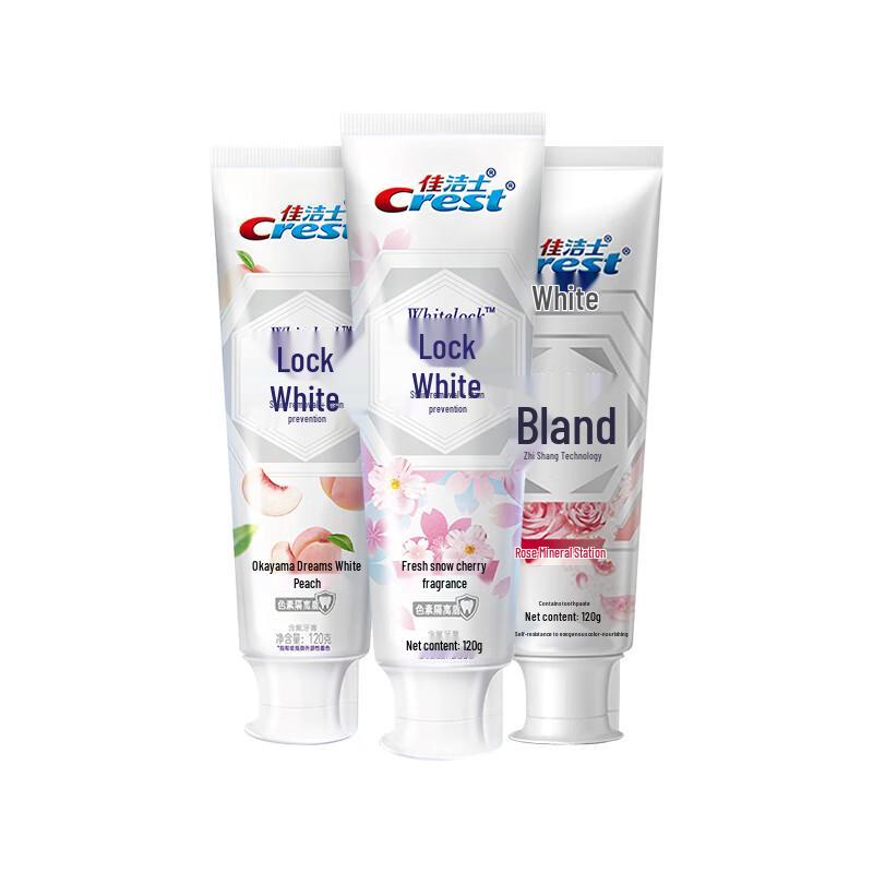 

Crest Fragrance Locking Whitening Toothpaste 3-Pack
