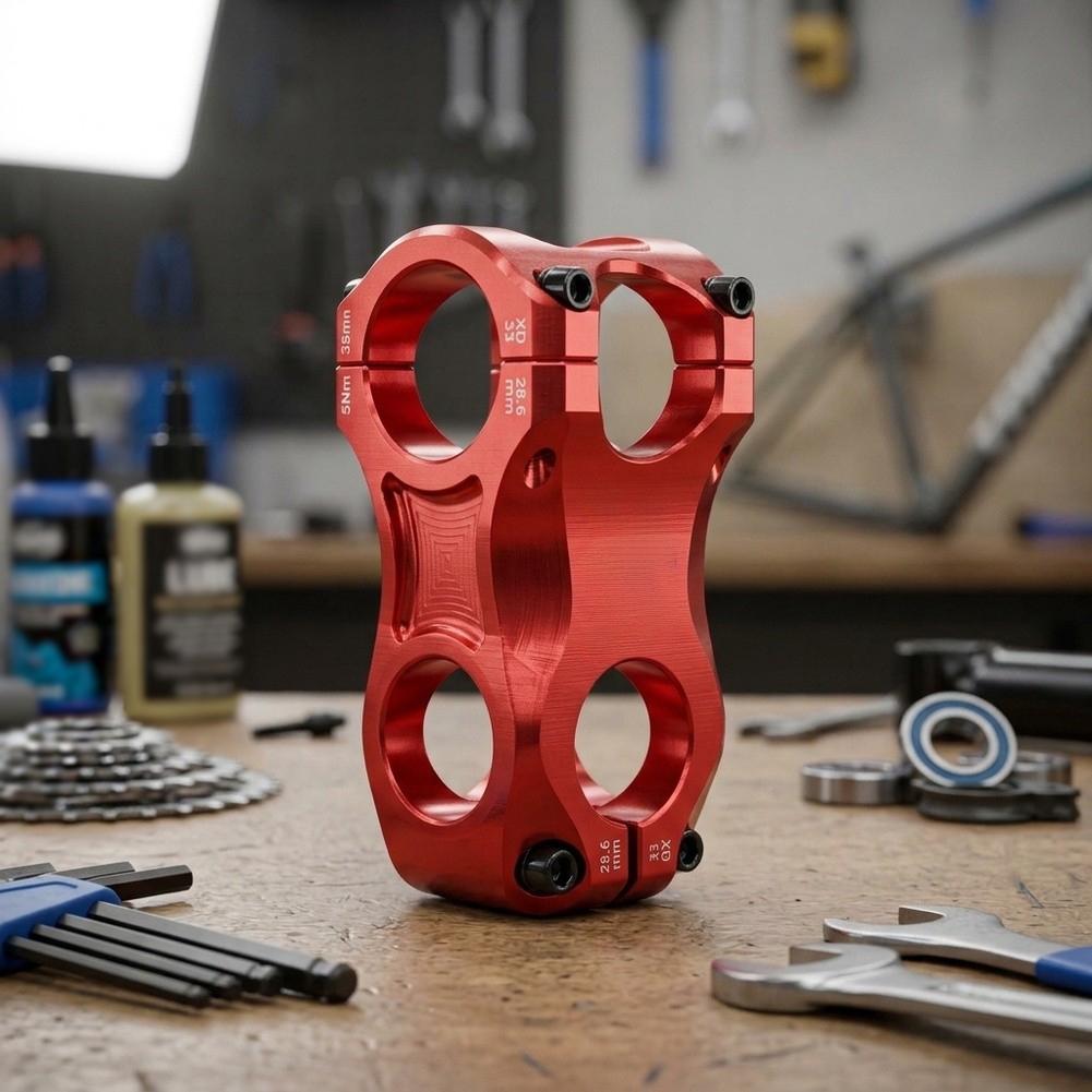Aluminiumlegierung Ultraleicht 31,8 MM Fahrradvorbau für Rennrad und Mountainbike