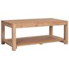 Day and Night - Day and Night Solid Teak Wood Coffee Table 100x50x40 Cm