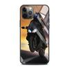 Custodia in vetro temperato per moto da cross e sport per iPhone 12, 11 Pro Max, 13, 12 Mini, Fundas X Xr Xs Max, 8, 7, 6s Plus, Shell Fundas