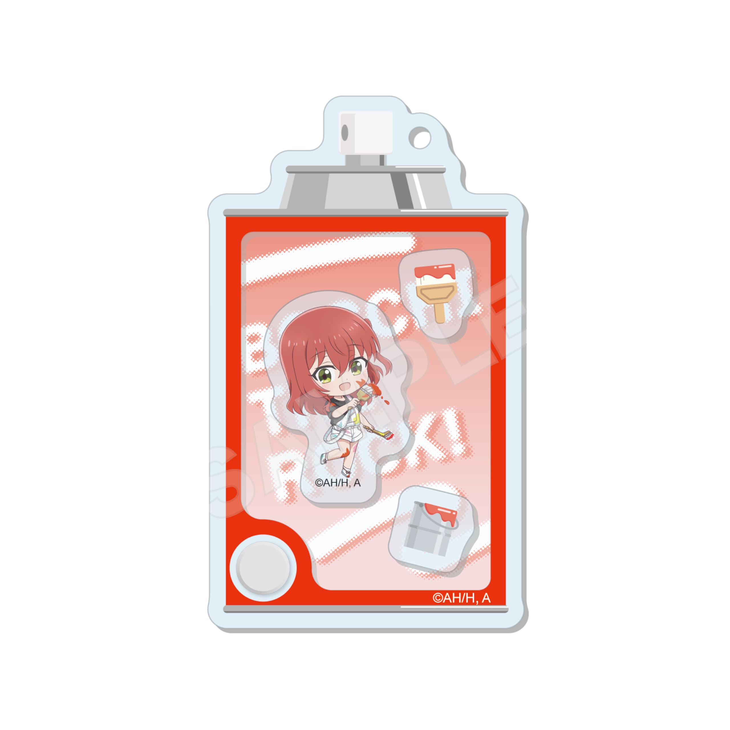 

Anime the 08 Kita Ikuyo Shaka Shaka Acrylic Keychain Bocchi Rock! [Painter ver.]