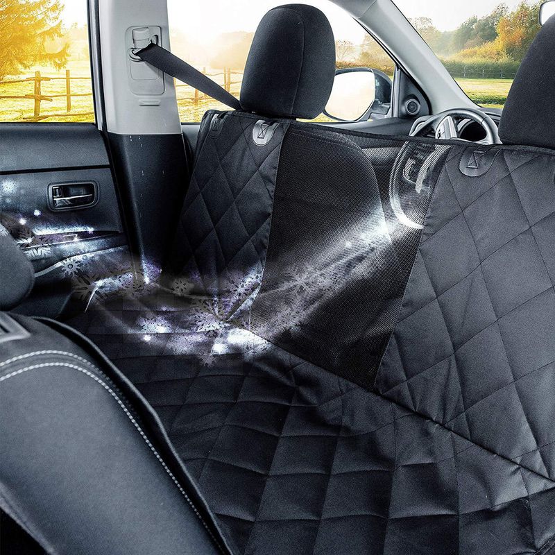 

New Arrival High-Grade Car Mats for Dog Car Back Seat Waterproof Gasket Oxford Cloth Car Pet Products Hammock Manufacturer Black