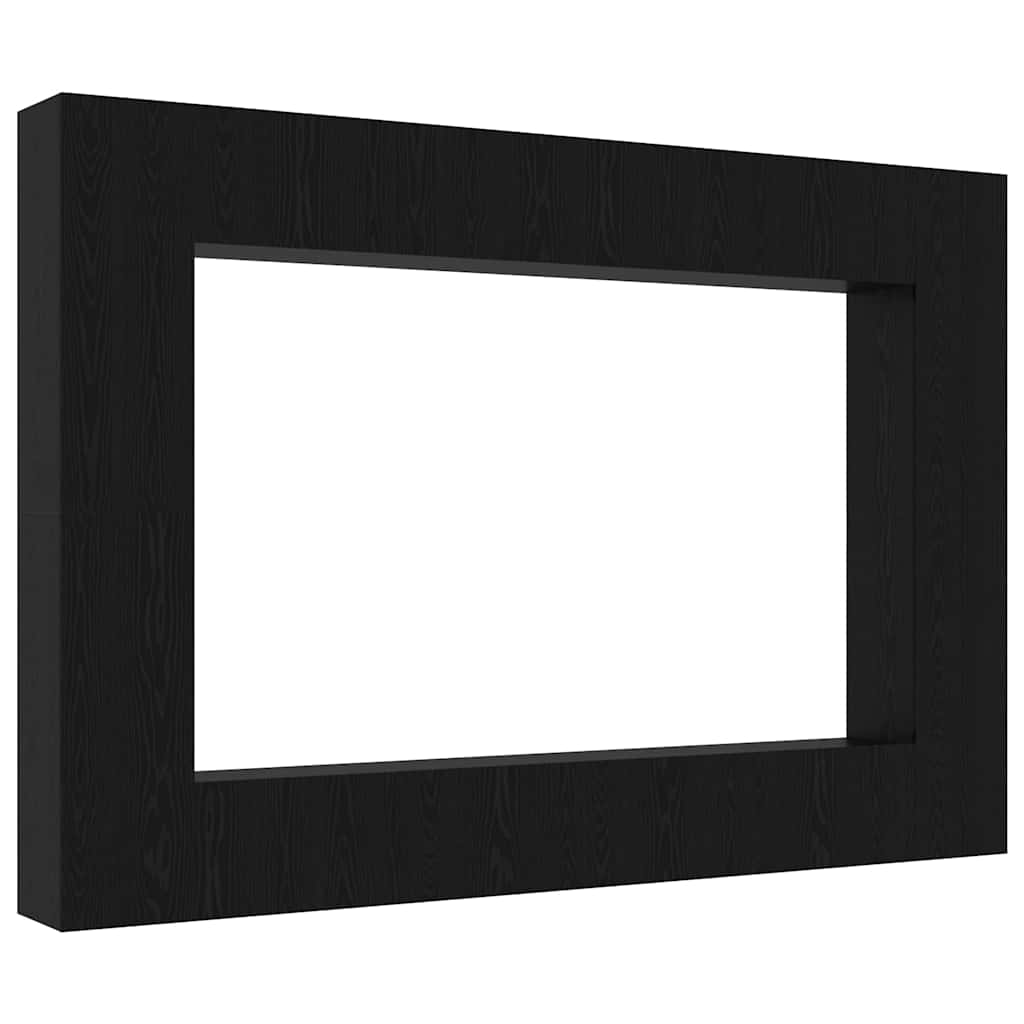 TV Cabinet Set 8 pcs Black Oak Effect 100 x 30 x 30 cm