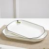 Abay Ceramic Fish Plate Set