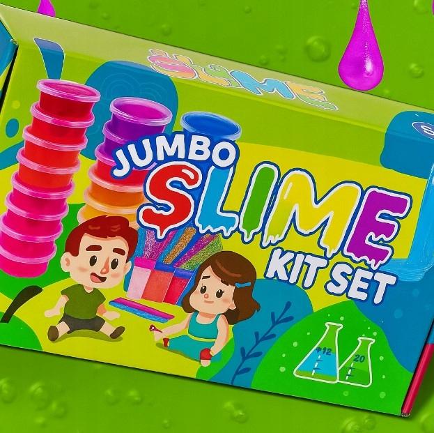Slime Kit for Kids for Making Slime, Plasticine, Mega Set XXL