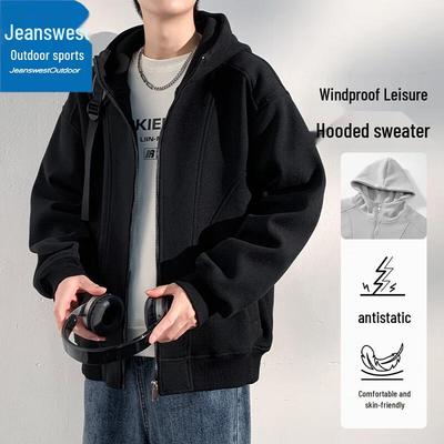 Jeanswest Outdoor Hooded Zip-Up Sweatshirt