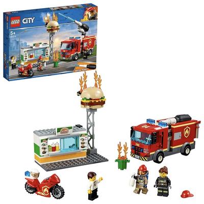 LEGO City Hamburger Shop Fire 60214 Building Toy