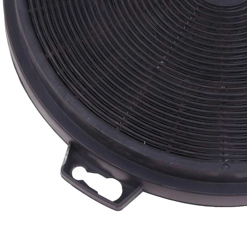 1Pc Active Carbon Filter For Extractor Hood Round Active Charcoal Filter For Exhaust Hoods Circulation Range Hood Carb Box