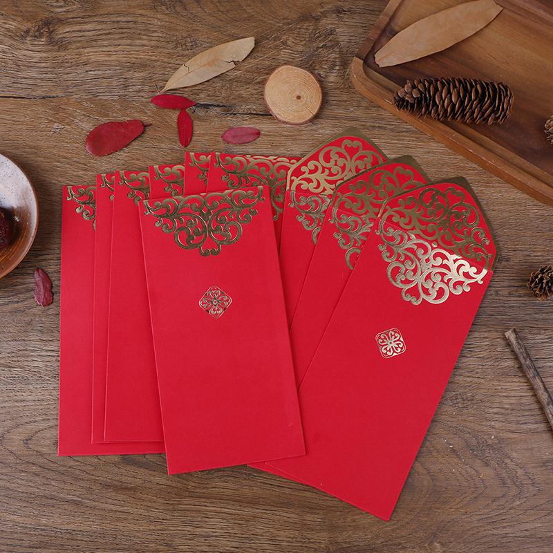 10Pcs  Year Wedding Red Envelope Rat Year Chinese Spring Festival Lucky Bag