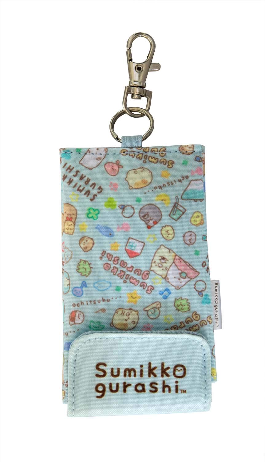 

Кейс для ключей Hira Sho Sumikko Gurashi с катушкой Самый саксофон x T-SMKK-02 11,5 6,5 см