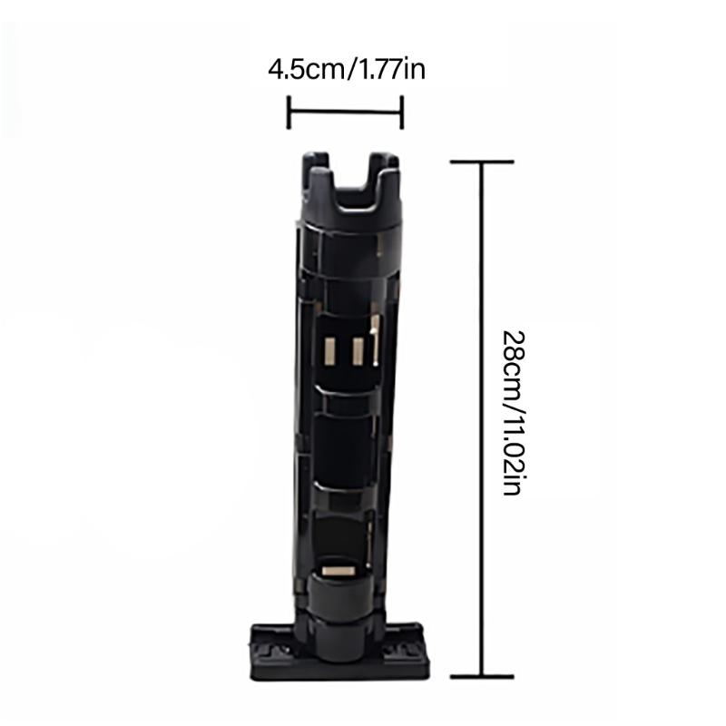 Fishing Box Rod Insert Stand Fishing Rod Barrels Rod Tube Vertical Insertion Device Fishing Box Rod Support Holder