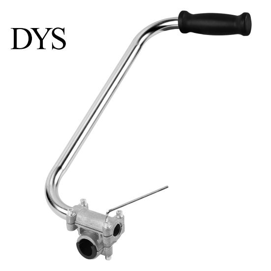Universal Fitting Trimmer Handle Weeder Auxiliary Lawn Grip Fit Ergonomic Durable Metal Attachment Design Simple Installation Weed Eater Replacement