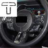 Carbon Fiber For Ford Mustang 15-20 CD Air Conditioning Control Panel Gear Panel Air Panel car Sticker cover Car