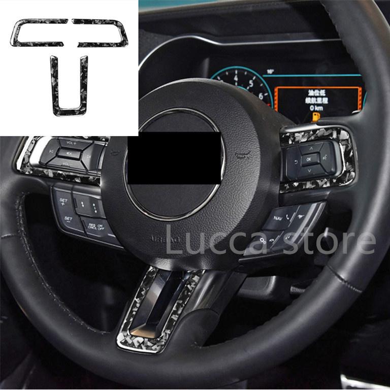Carbon Fiber For Ford Mustang 15-20 CD Air Conditioning Control Panel Gear Panel Air Panel car Sticker cover Car
