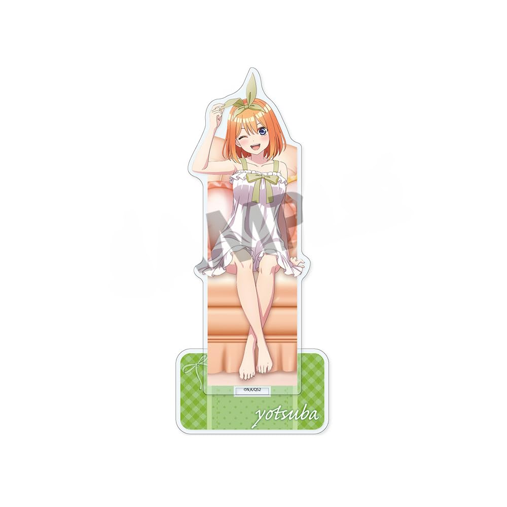 The Quintessential Quintuplets Original Illustration Acrylic Yotsuba Nakano Nightwear Stand ver.