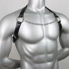 Male Leather Lingerie Sexual Chest Harness Men Adjustable Rave Gay Clothing Fetish Full Body Harness Belt Strap for Sex
