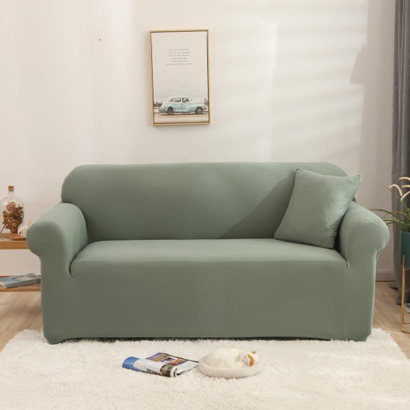 1pcs Sofa Cover for Corner Sofa L-shaped Sectional Sofa Elastic Wine/Grey Pet Friendly Slipcover for Armrest