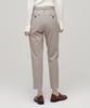 MUSINSA STANDARD WOMAN Women'S Heavyweight Fleece-Lined Slim Straight Hidden Elastic Waist Slacks [Light Beige]