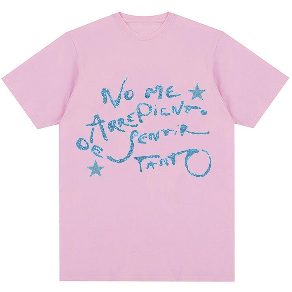Karol G No Me Arrepiento De Sentir Tanto 2026 Nuovo Album Maglietta Moda Donna Girocollo Magliette Cotone Magliette Regali